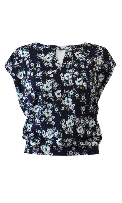 GEMMA Prairie Floral Slouch Tee (2 cols) - FINAL SALE