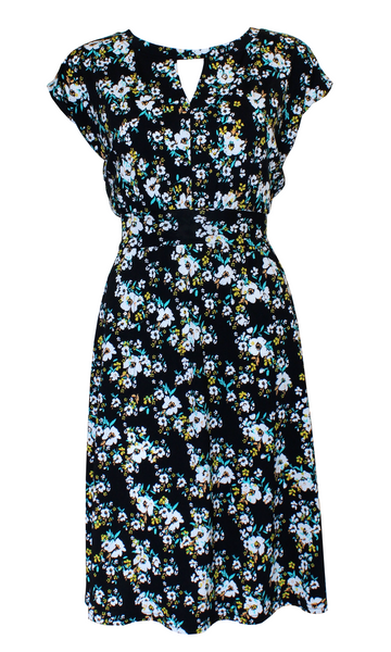 LORETTA Prairie Floral Slouch Dress (2cols)