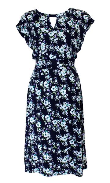 LORETTA Prairie Floral Slouch Dress (2cols)