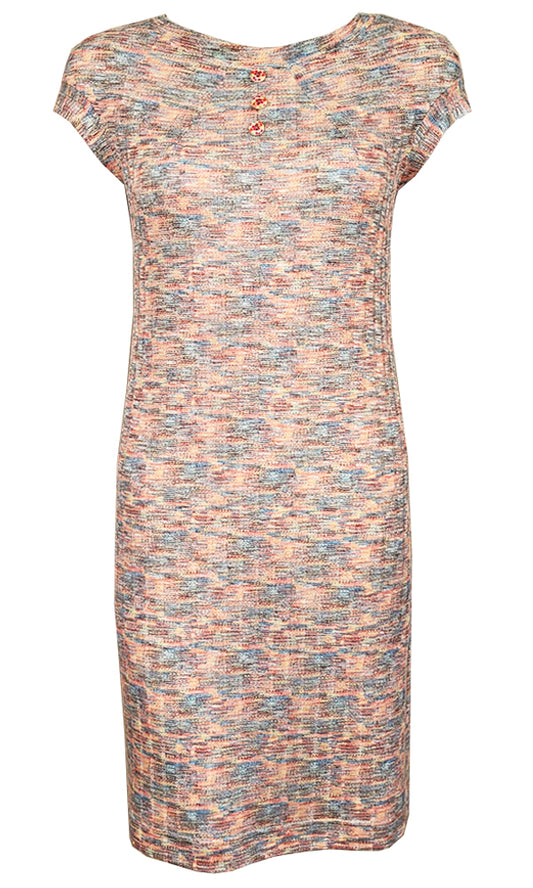 CASSANDRA Orange Fusion Dress - FINAL SALE