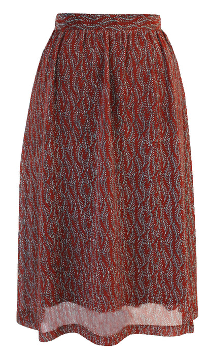 SHIRRA Seaweed Midi Skirt (3cols) - FINAL SALE