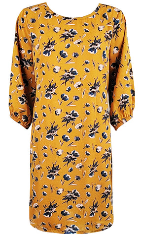 WILBY Floral Sketch Dress (3cols)